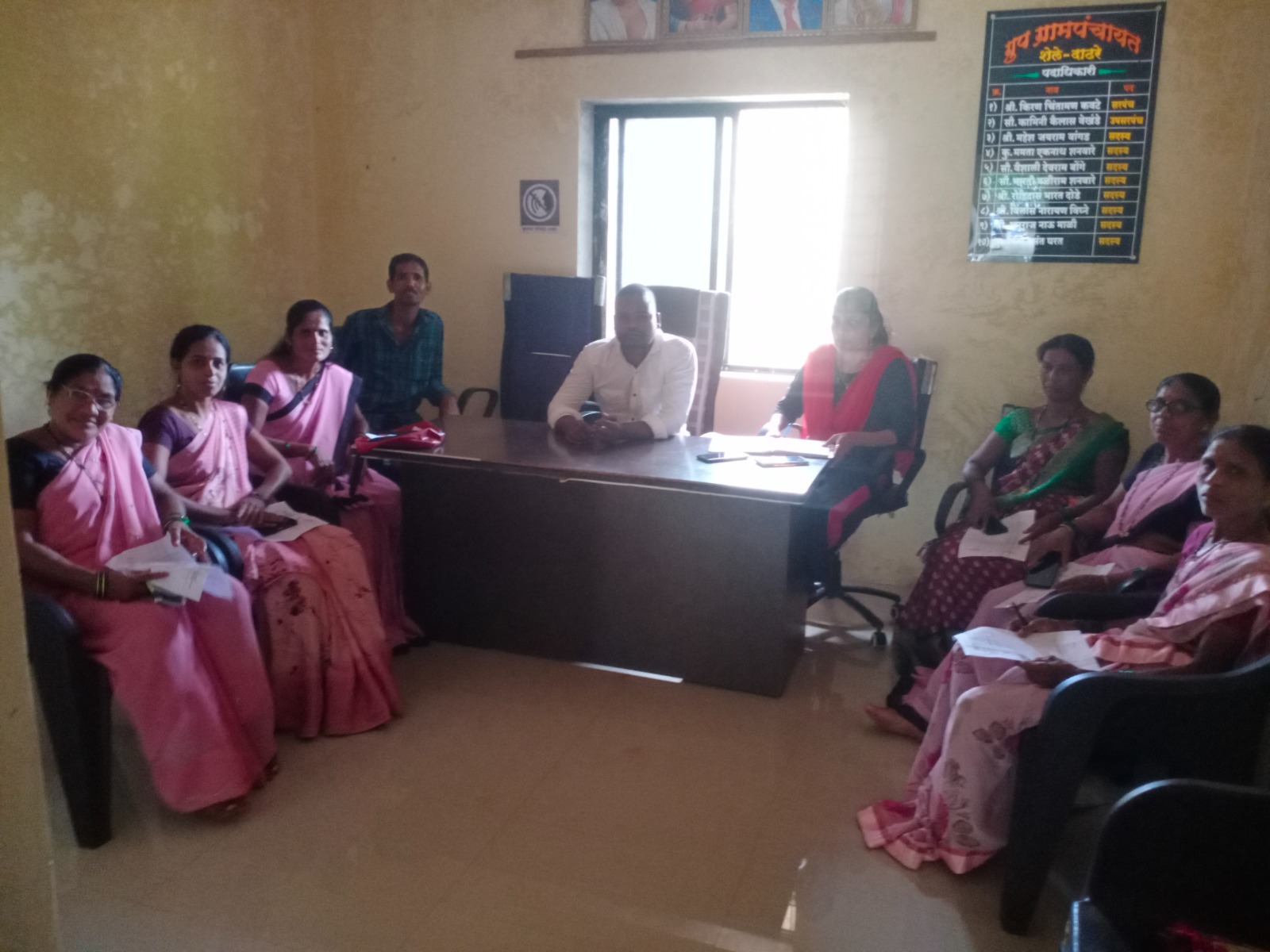 Gram Panchayat Meeting with Anganwadi Workers for Village Welfare